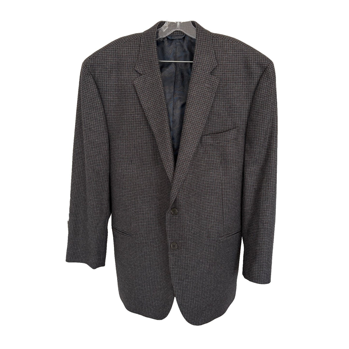 Ralph Lauren Gray Wool Cashmere Blazer Sport Coat Men's Size 46R
