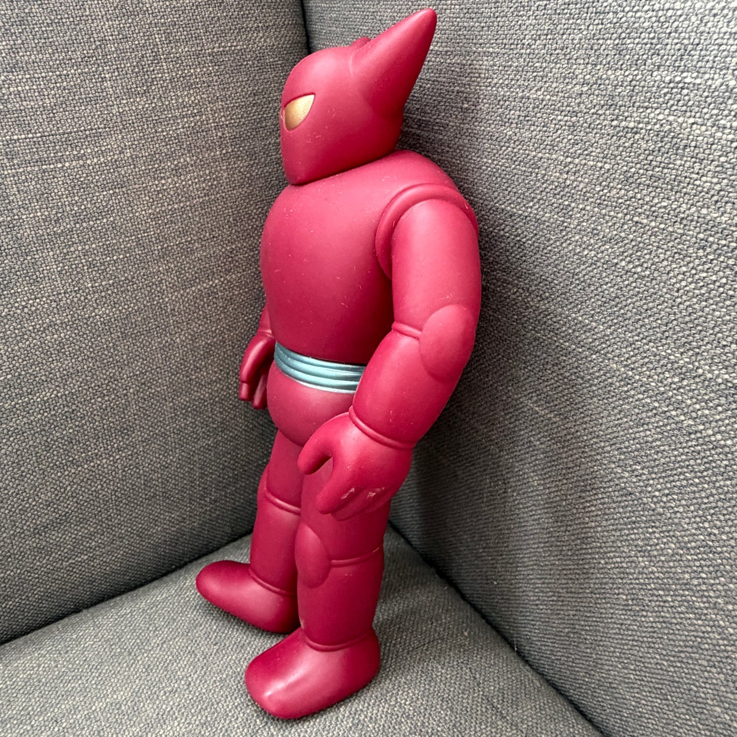 Awesome Toy Fake Baron Sofubi Red Baron Japan Measures 9" Tall