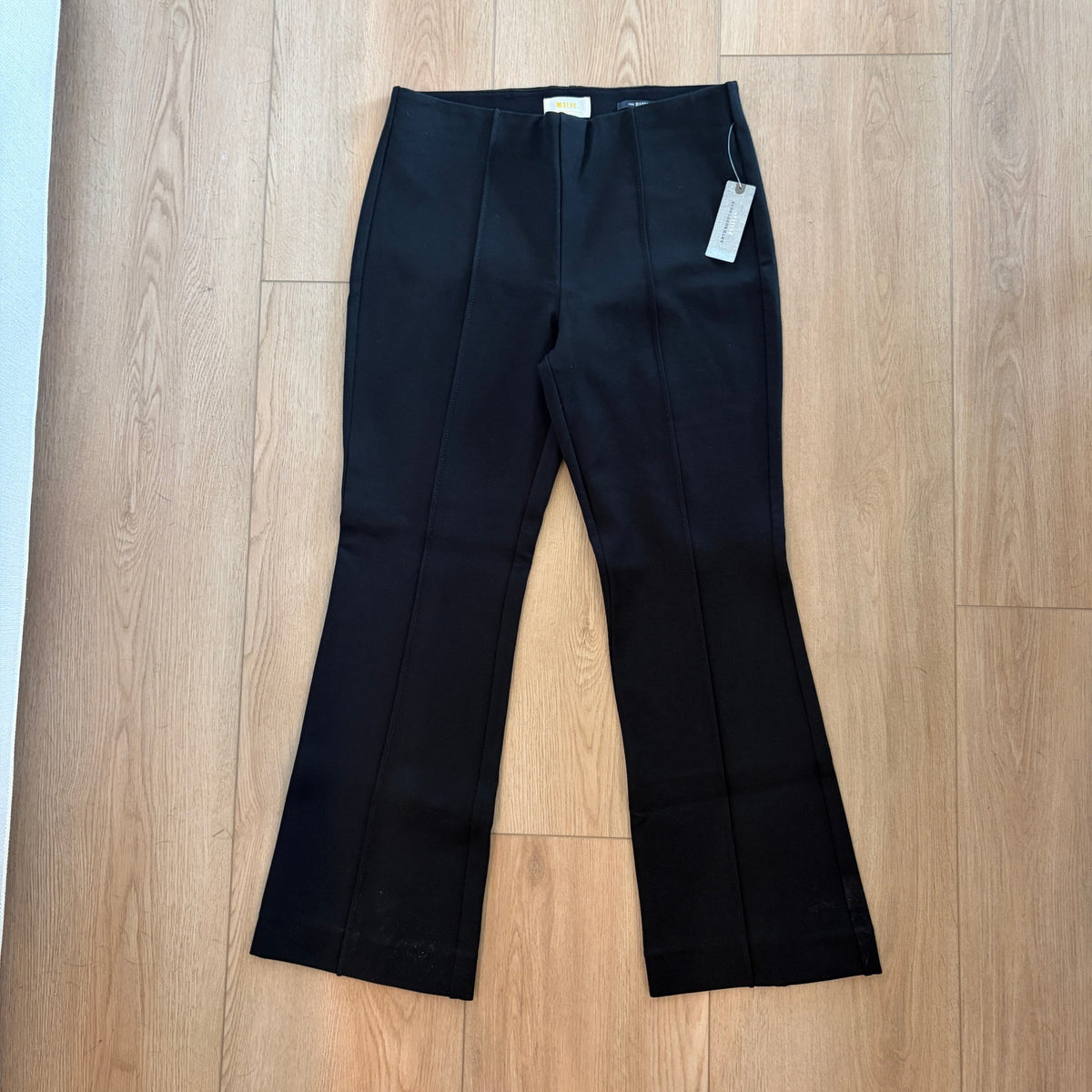 Anthropologie Maeve Black The Margot Pant Womens Size Small Petite NWT