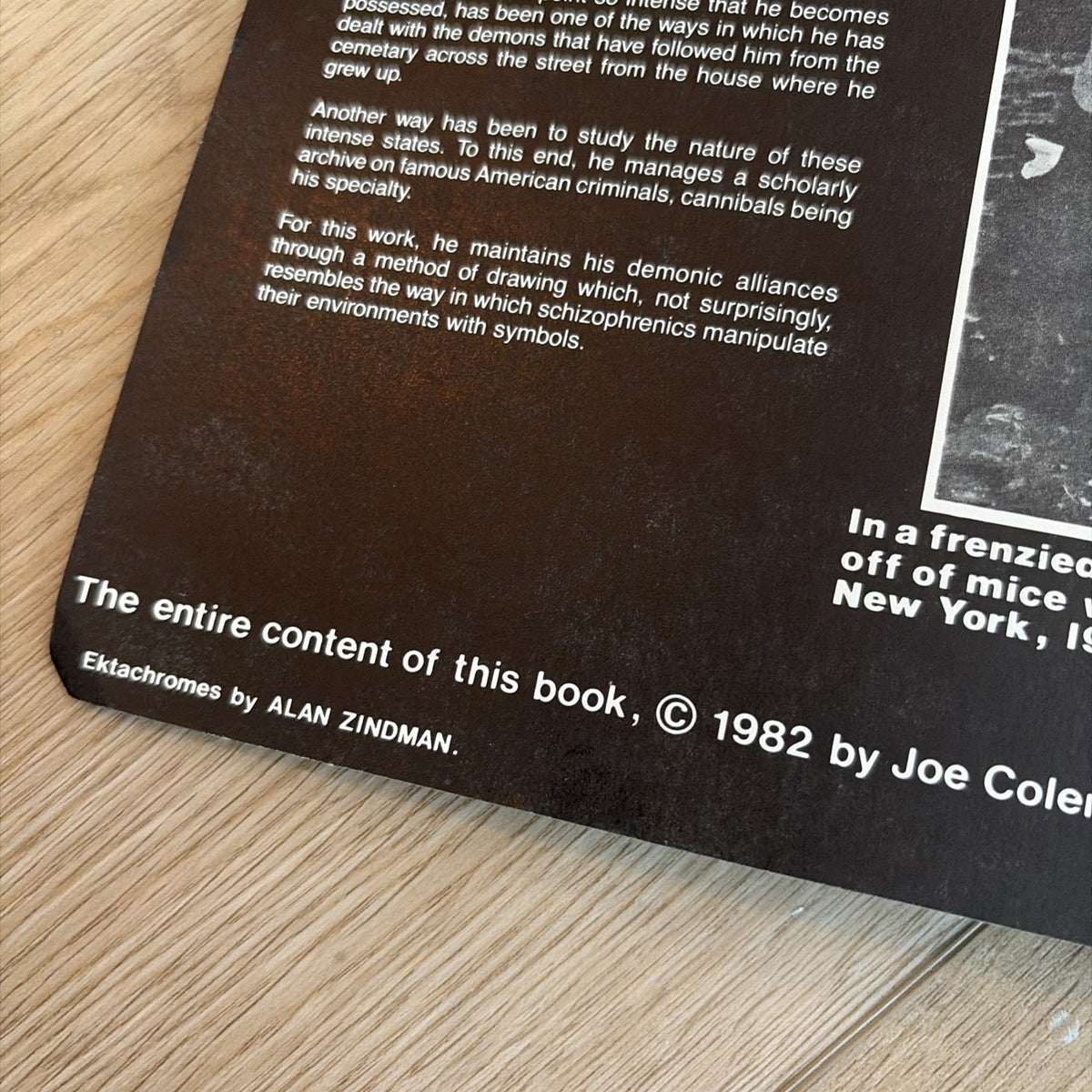 The Mystery of Woolverine Woo-Bait Joe Coleman 1982 First Printing