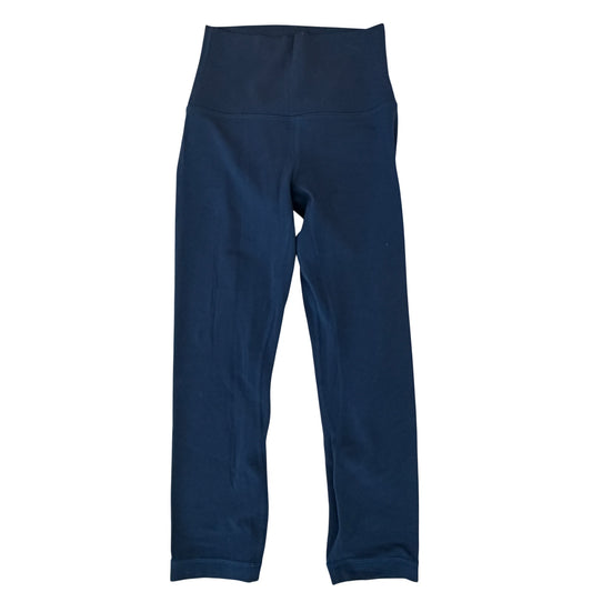 Lululemon Navy Blue Align High-Rise Crop Legging 21" Womens Size 2