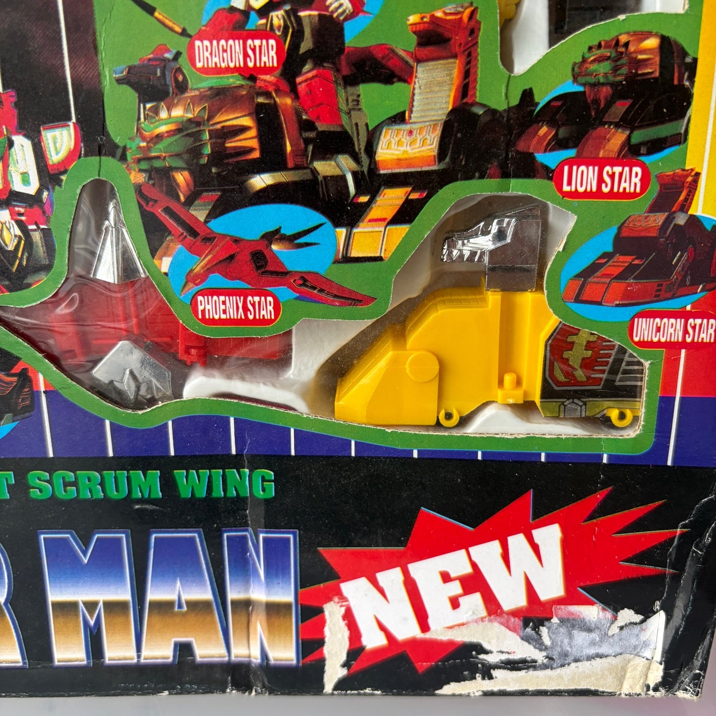 Ikaros Haken Super Giant Robot Star Fighter Man Robot Set New In Box Vintage