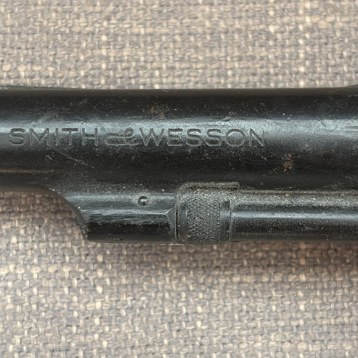 Vintage Smith & Wesson Rubber Movie Prop Gun Made in USA Non Firing Replica