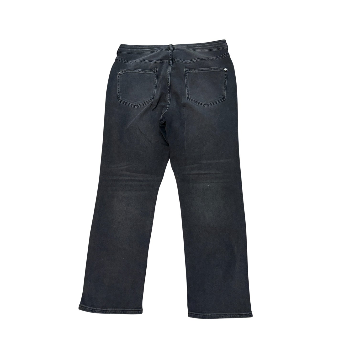 Pilcro Anthropologie High Rise Black Bedazzlesd Jeans Womens Size 31