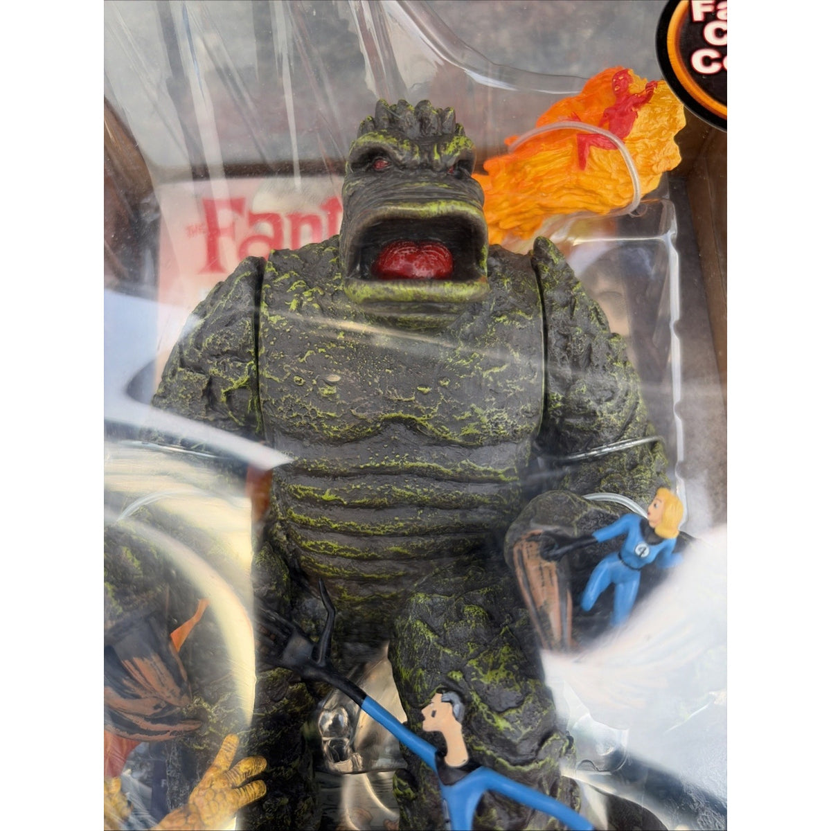 Fantastic Four Meet Mole Man #1 Cover In 3-D! ToyBiz Marvel Masterworks NEW