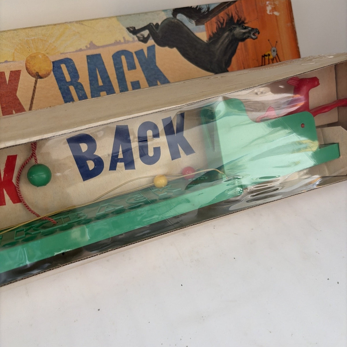 Vintage Schaper Kick Back Game of Action & Skill Sealed In Original Box 1965