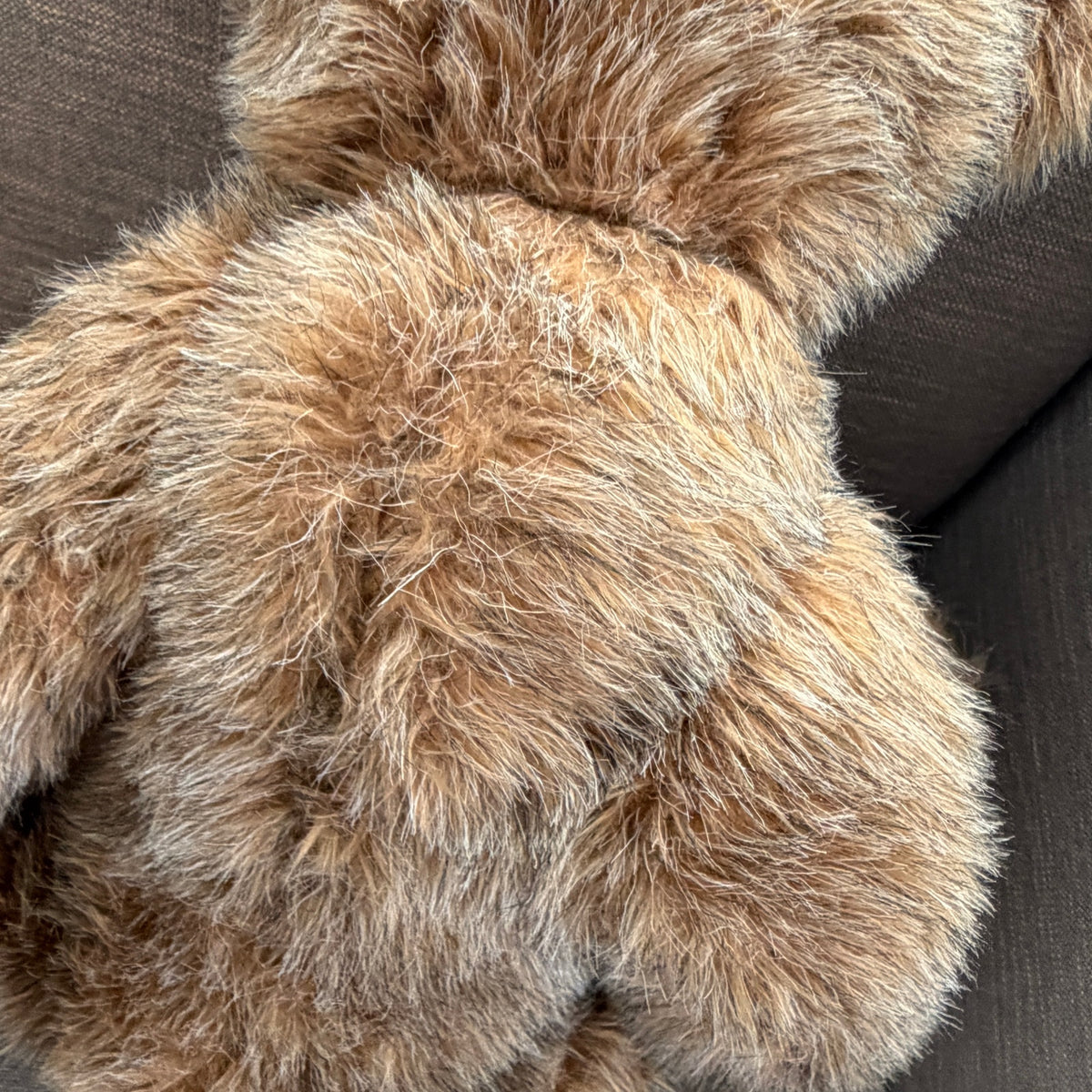Vintage Mohair Bear 24" Long Fully Jointed