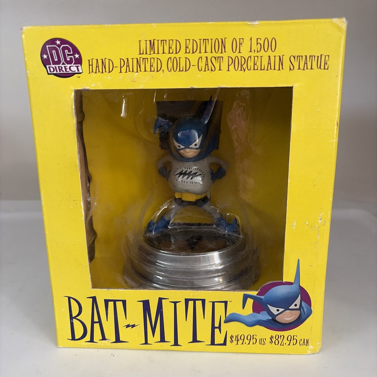 DC Direct BAT-MITE 5 3/4" Porcelain Statue (2001) Limited #115/1500 BRAND NEW