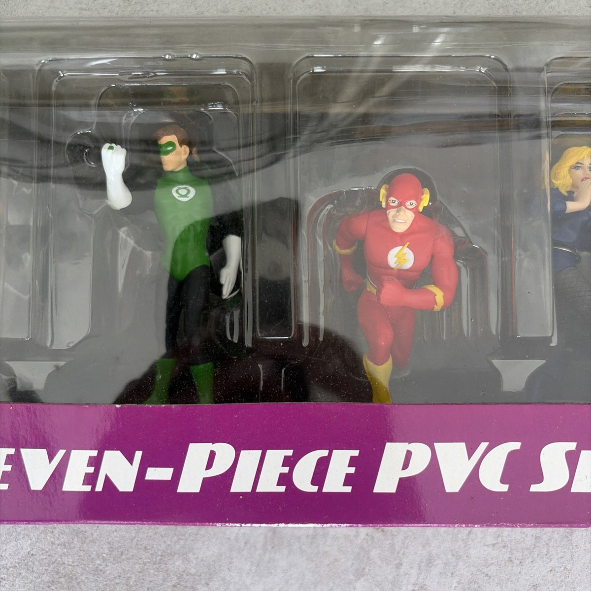 7-Figure PVC Set Justice League Of America Silver Age 2001 DC Direct NEW
