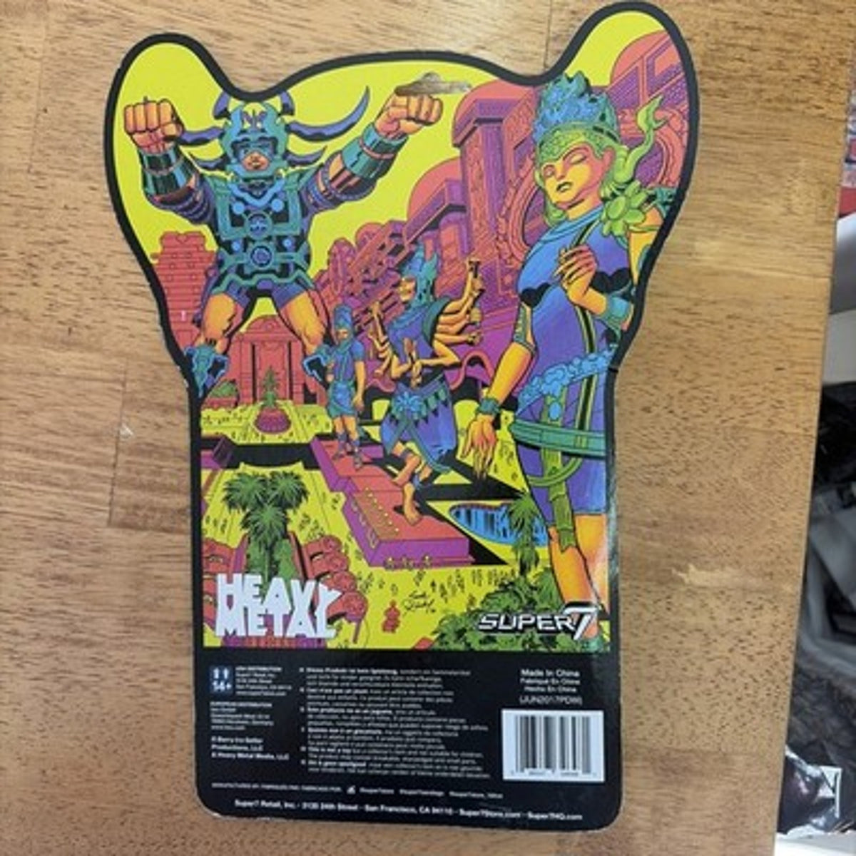 SUPER7 HEAVY METAL LORD OF LIGHT ACTION FIGURE REACTION NEW