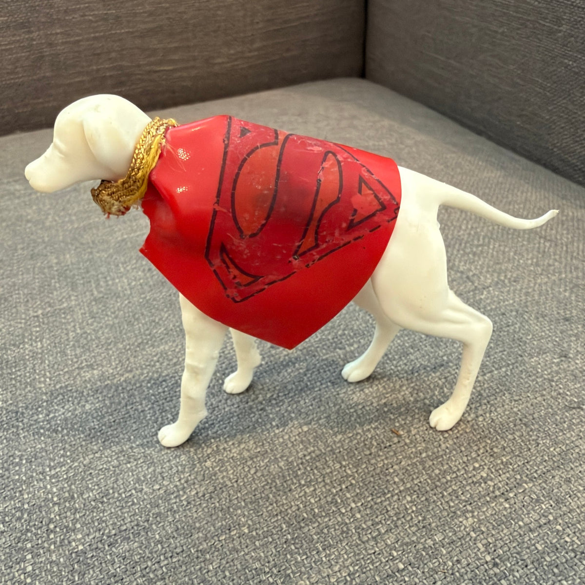 Ideal Captain Action 1966 Superman Krypto The Superdog Figure With Cape 4"