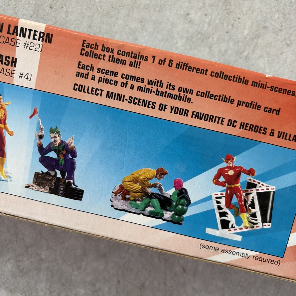 DC Direct WHO'S WHO Mystery Box Series 1 Display Set - 6 Mini-Scenes & Batmobile