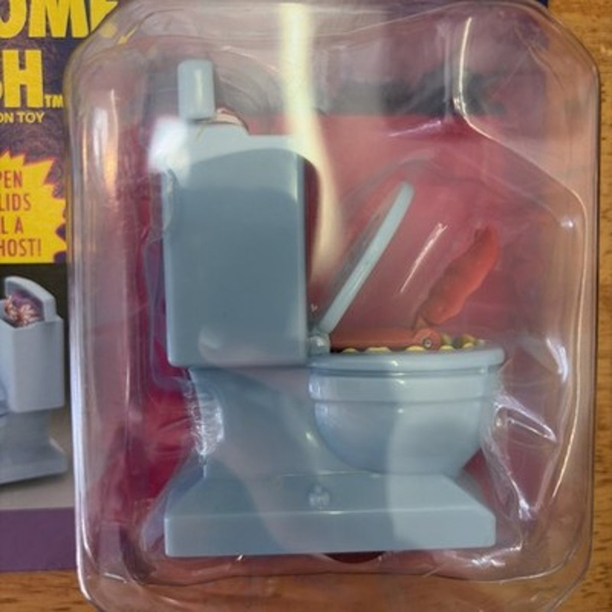 Real Ghostbusters FEARSOME FLUSH Vintage Kenner Toilet Ghost Action Figure