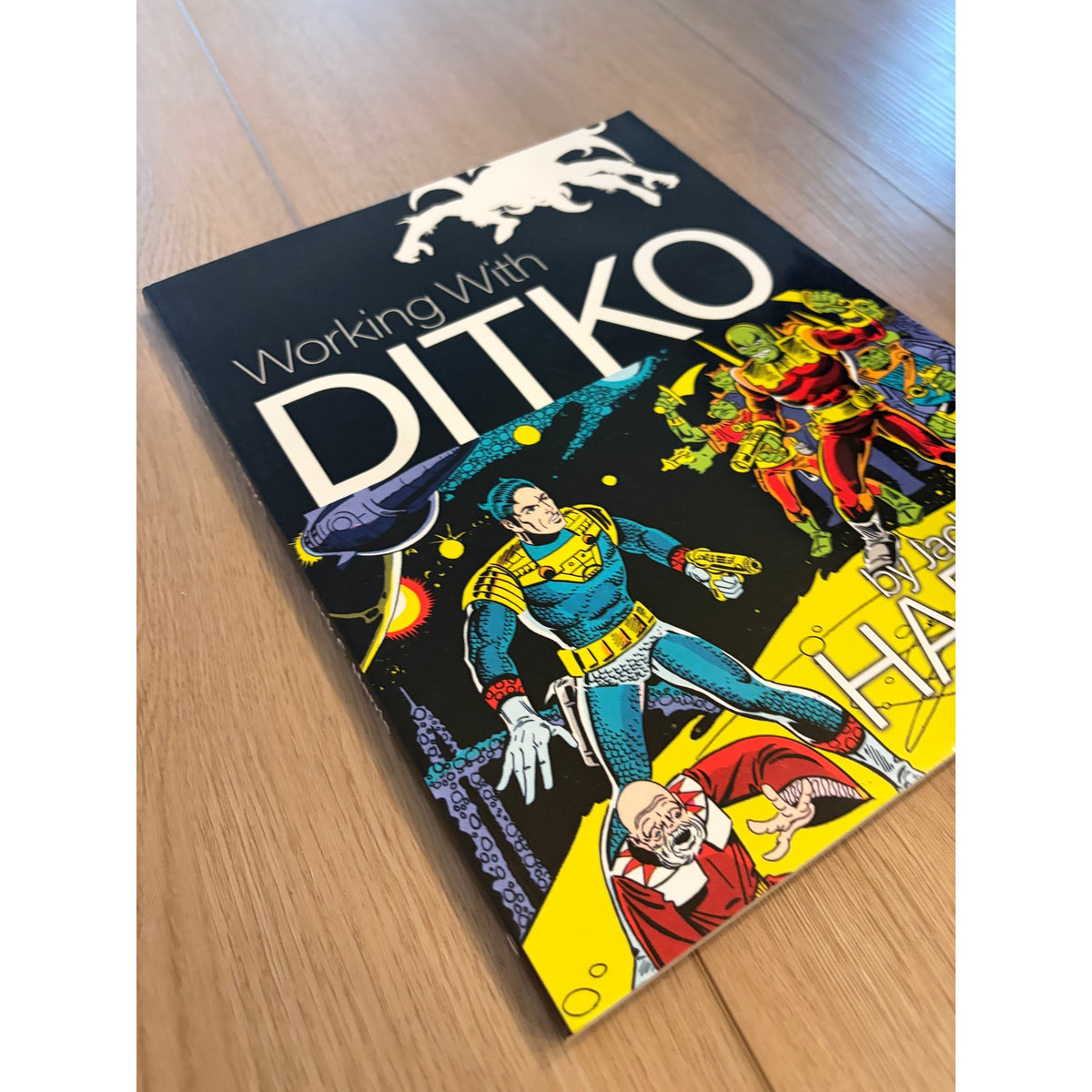 Jack C. Harris Working With Ditko Paperback Softcover Signed by Author