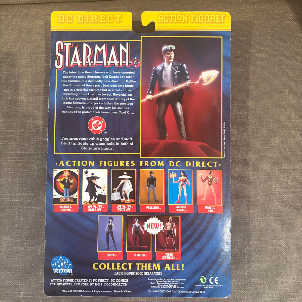 DC Direct Action Figures Starman Fully Poseable Variant Figure NEW