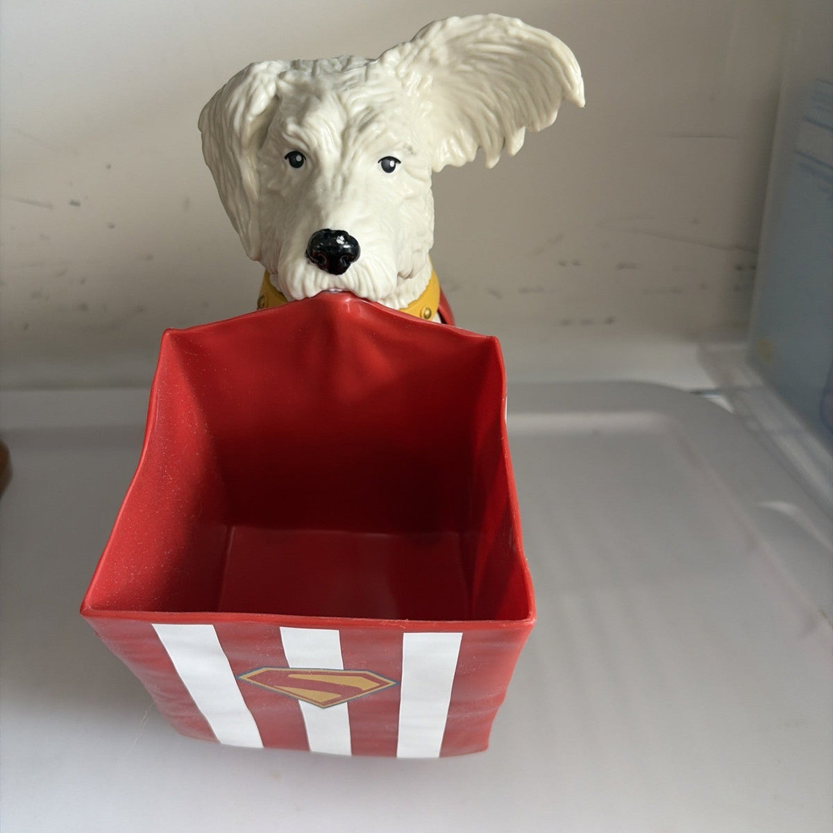 Superman KRYPTO Popcorn Bucket 2025 Dog DC Studios Movie Justice League WB