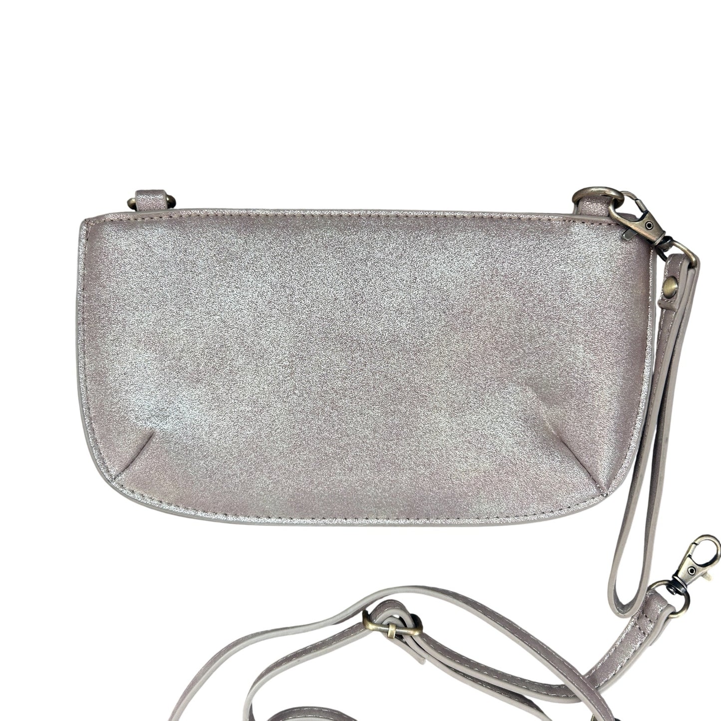 Joy Susan Gold Leather Wristlet  / Crossbody Bag