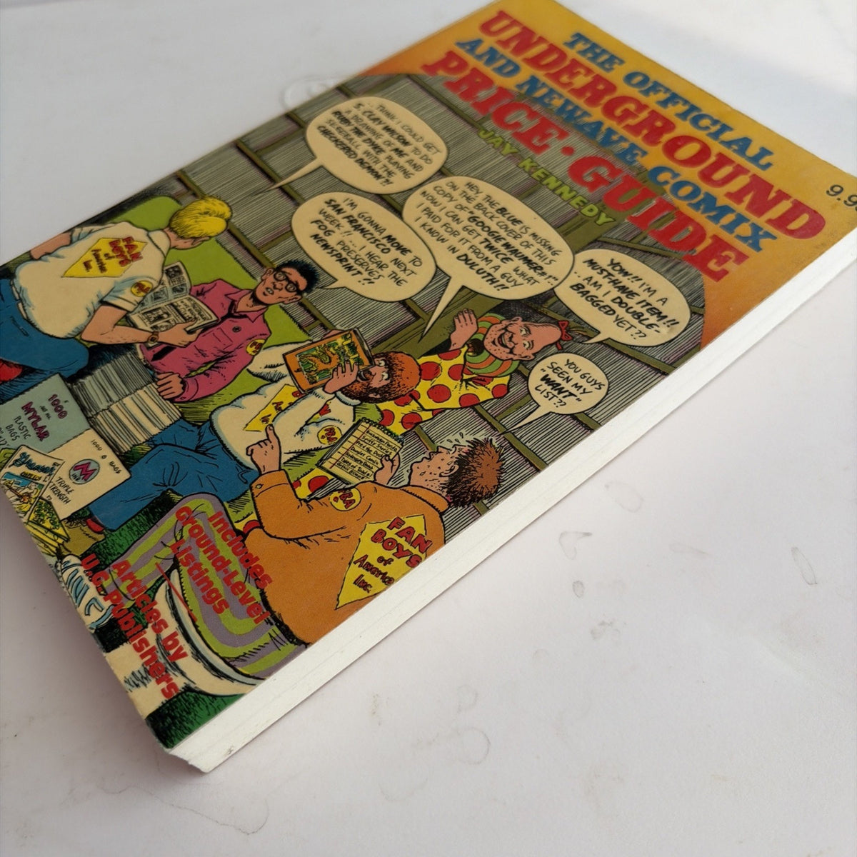 THE OFFICIAL UNDERGROUND & NEWAVE COMIX PRICE GUIDE 1st EDITION 1982