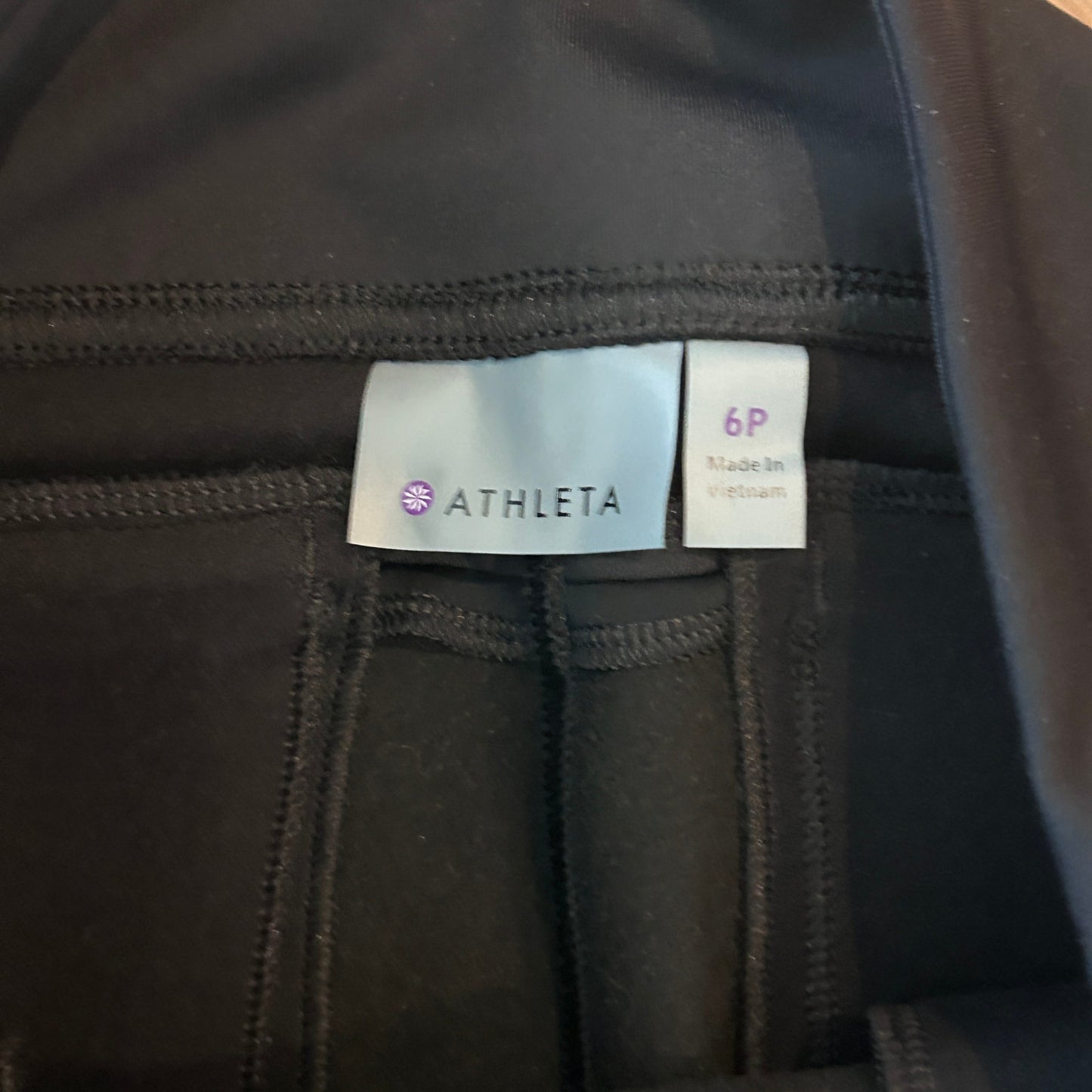 Athleta Black Taol Snow Pant Womens Size 6 Petite