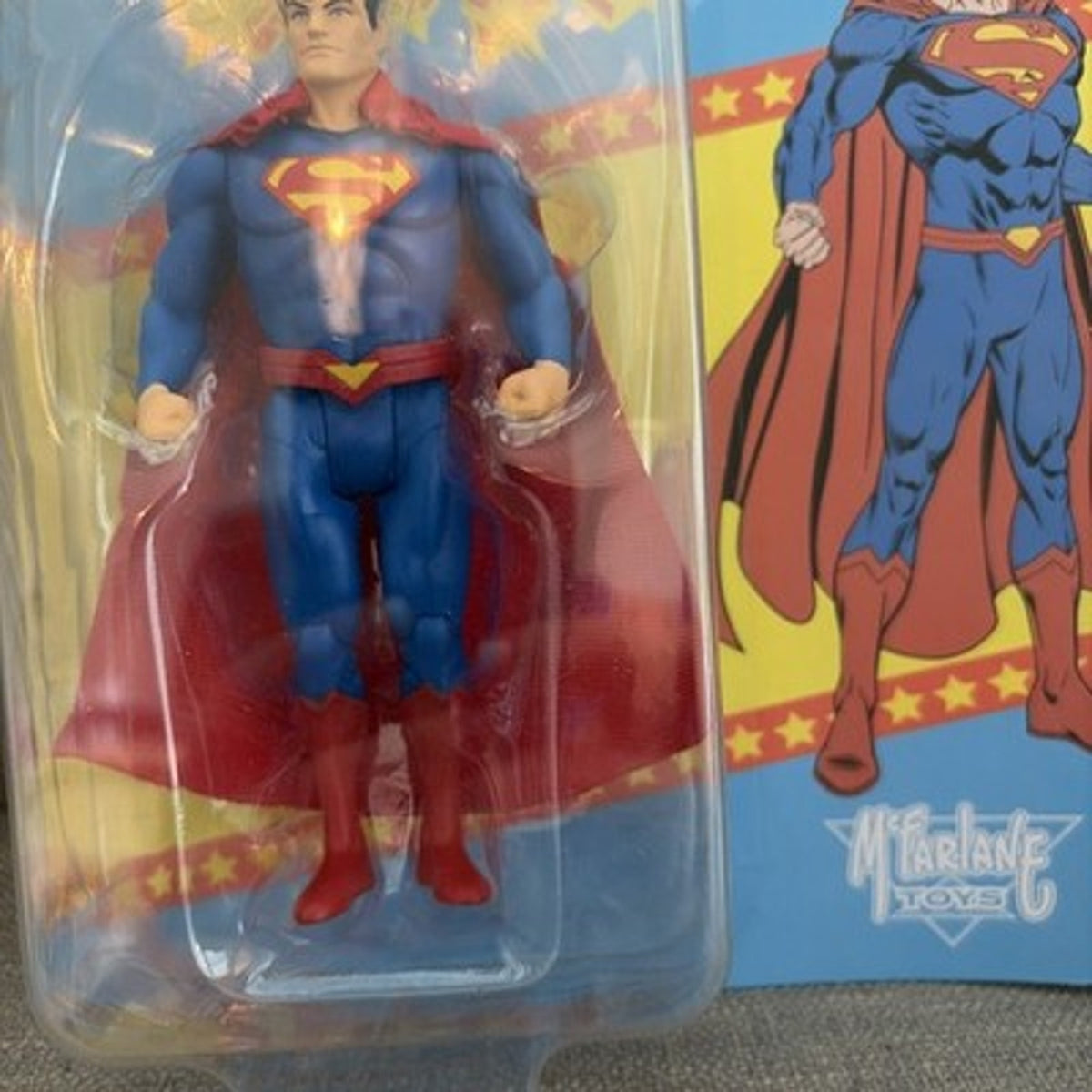 McFarlane Toys DC Super Powers Superman Reborn Action Figure Brand New, Sealed
