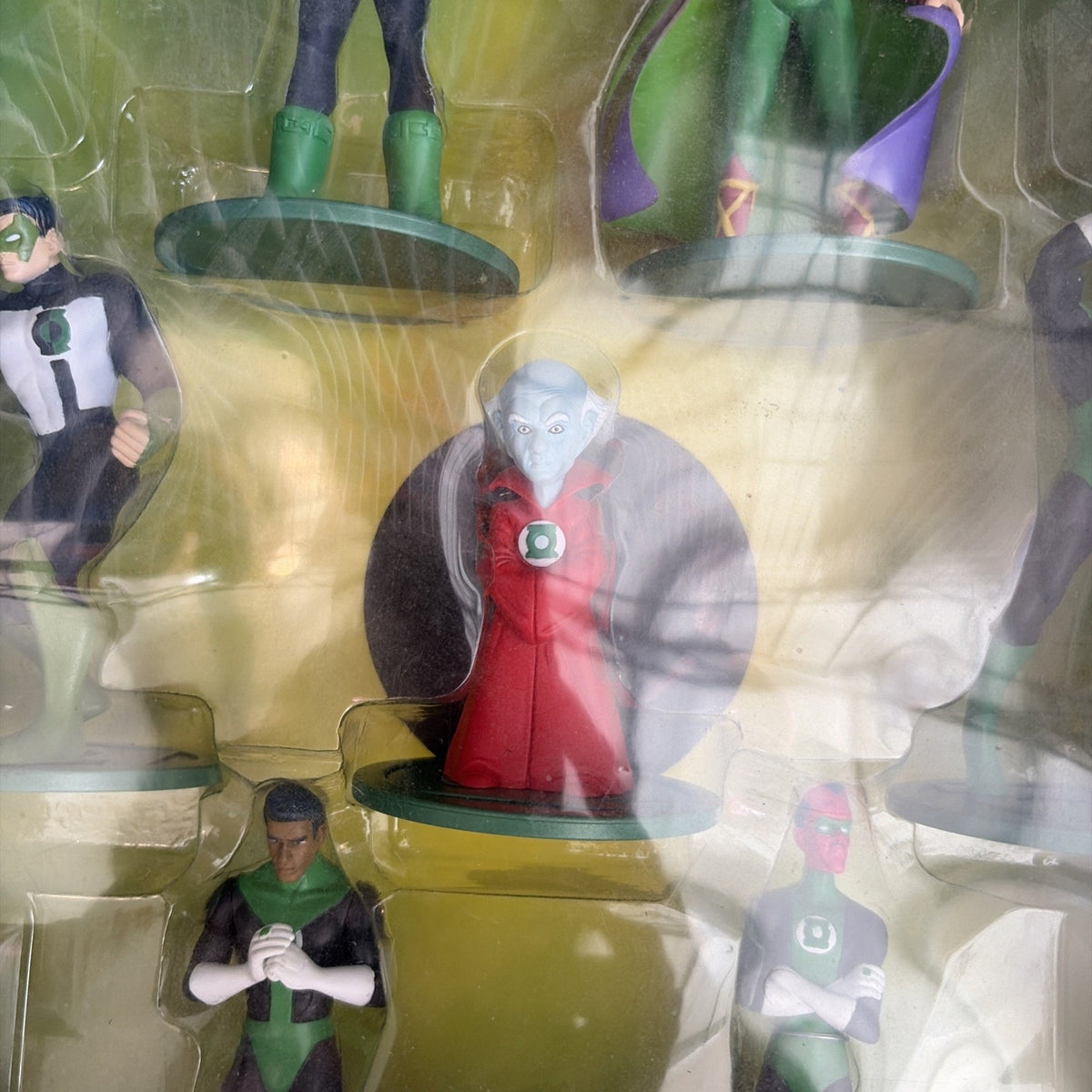 2000 DC Direct GREEN LANTERN 7 Piece Set Alan/Hal/Kyle/Ganthet/Guy/John/Sinestro