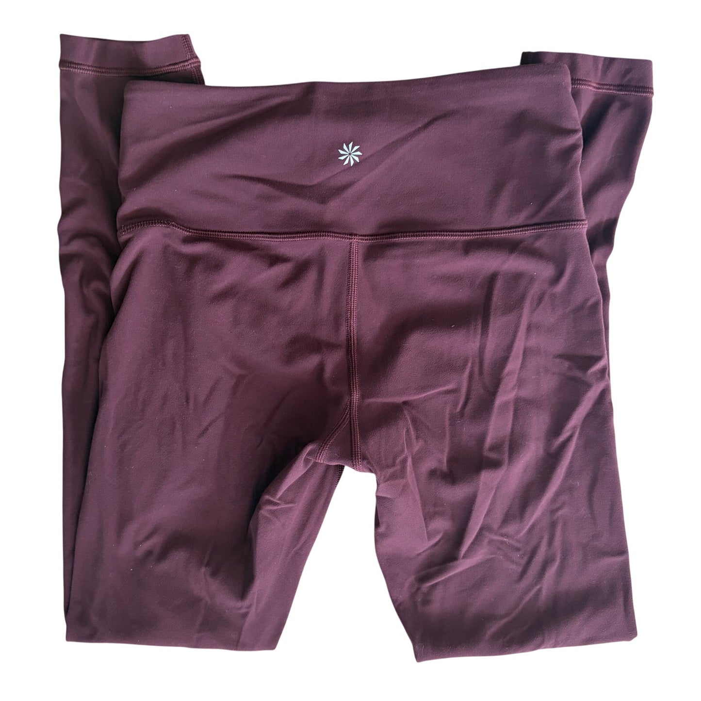 Athleta Burgundy Elation 7/8 Tight Leggings Womens Size XS
