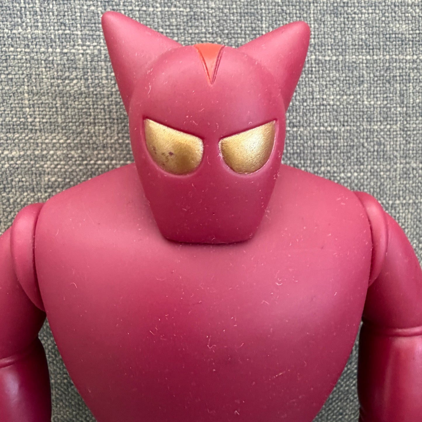 Awesome Toy Fake Baron Sofubi Red Baron Japan Measures 9" Tall