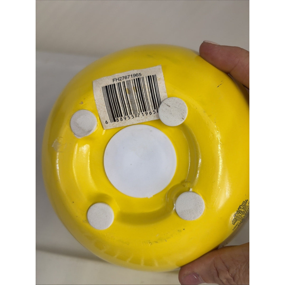 Pac-Man Yellow PVC Piggy Bank