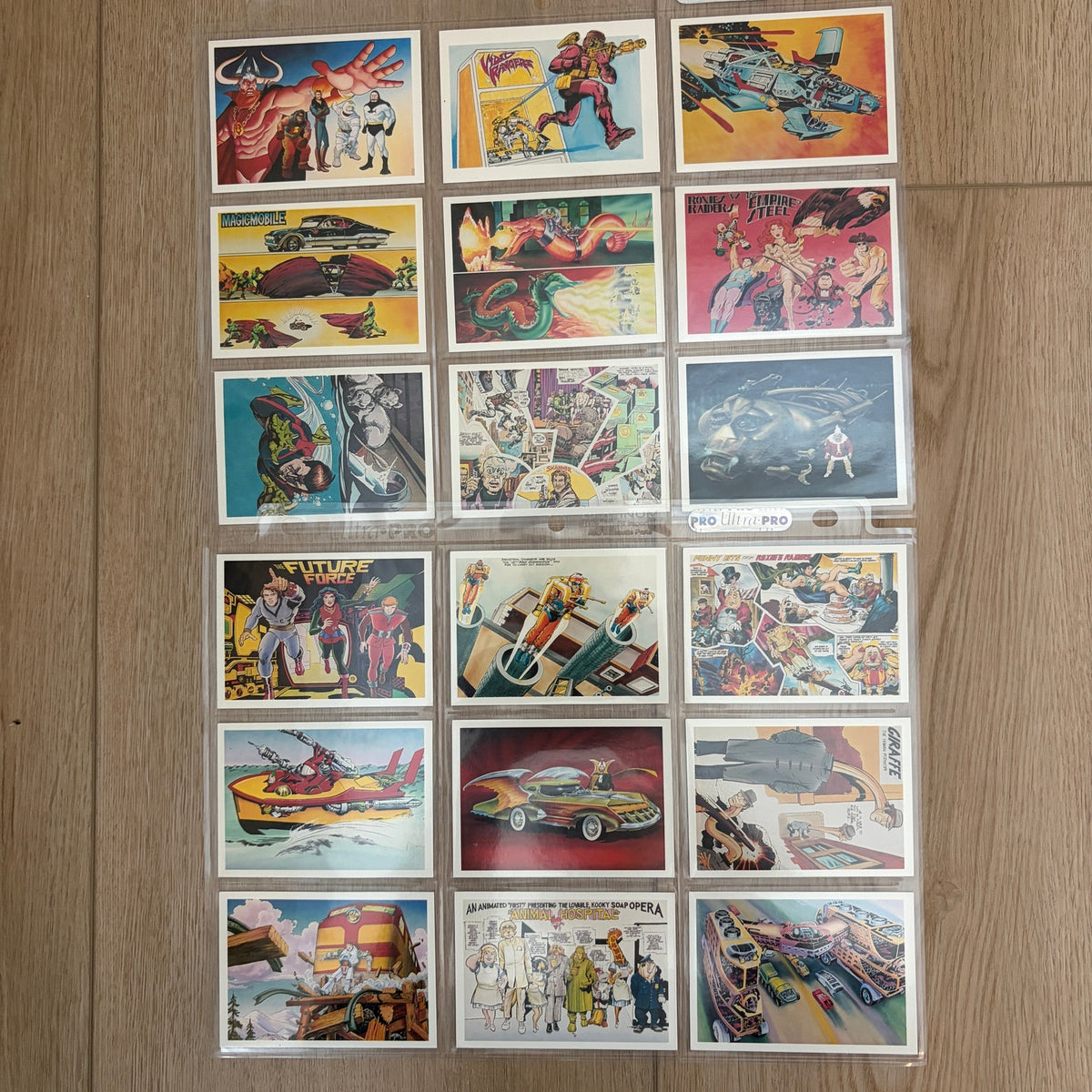 Jack Kirby The Unpublished Archives 1994 Comic Images Base Card Set of 90