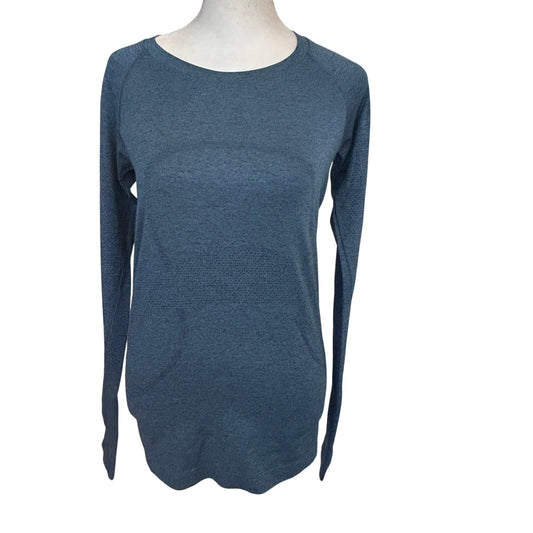 Lululemon Dark Blue Swiftly Tech Long Sleeve Top Womens Size 6