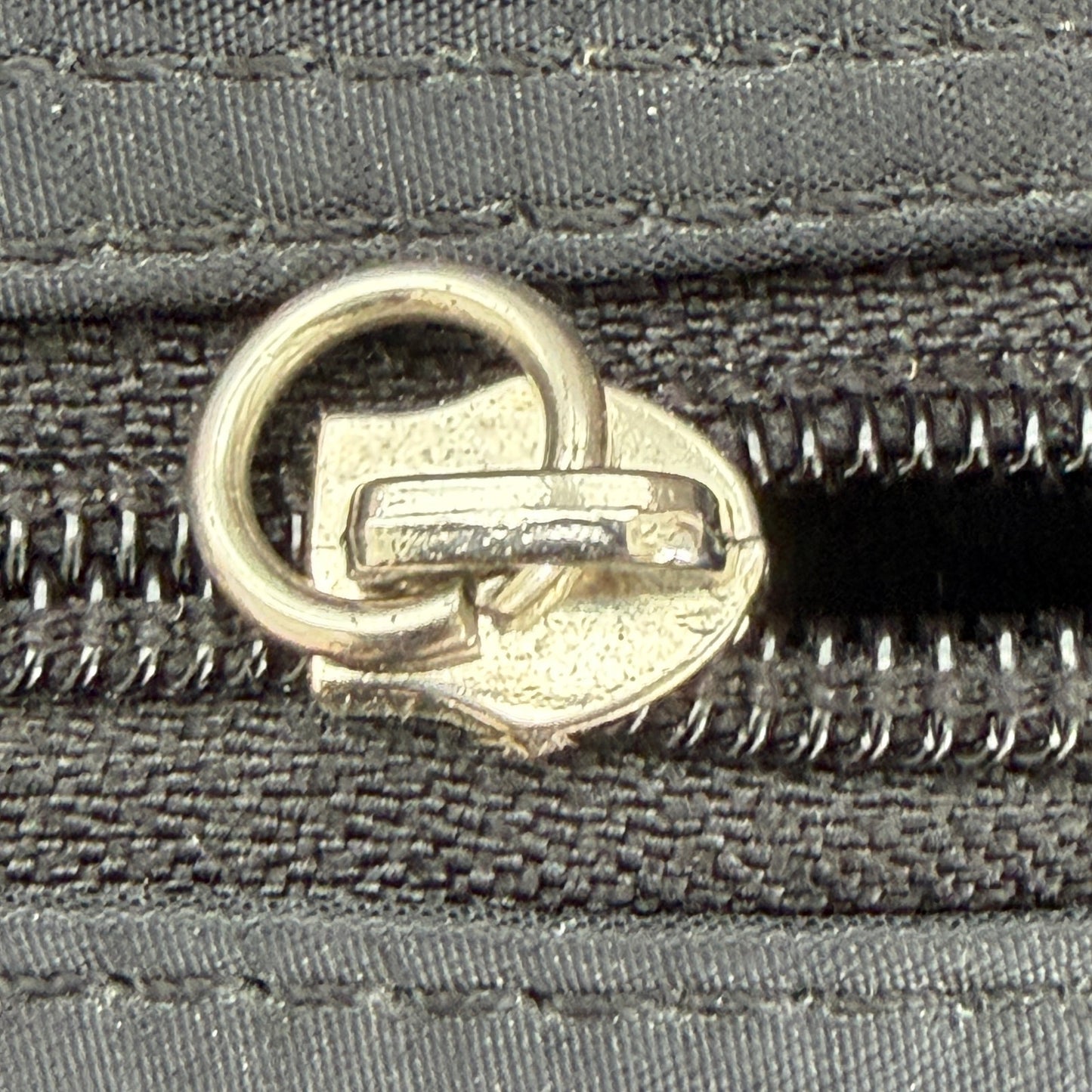 Prada Black Duffle Bag Nylon Black Travel Gym Weekender Carry On DAMAGED ZIPPER