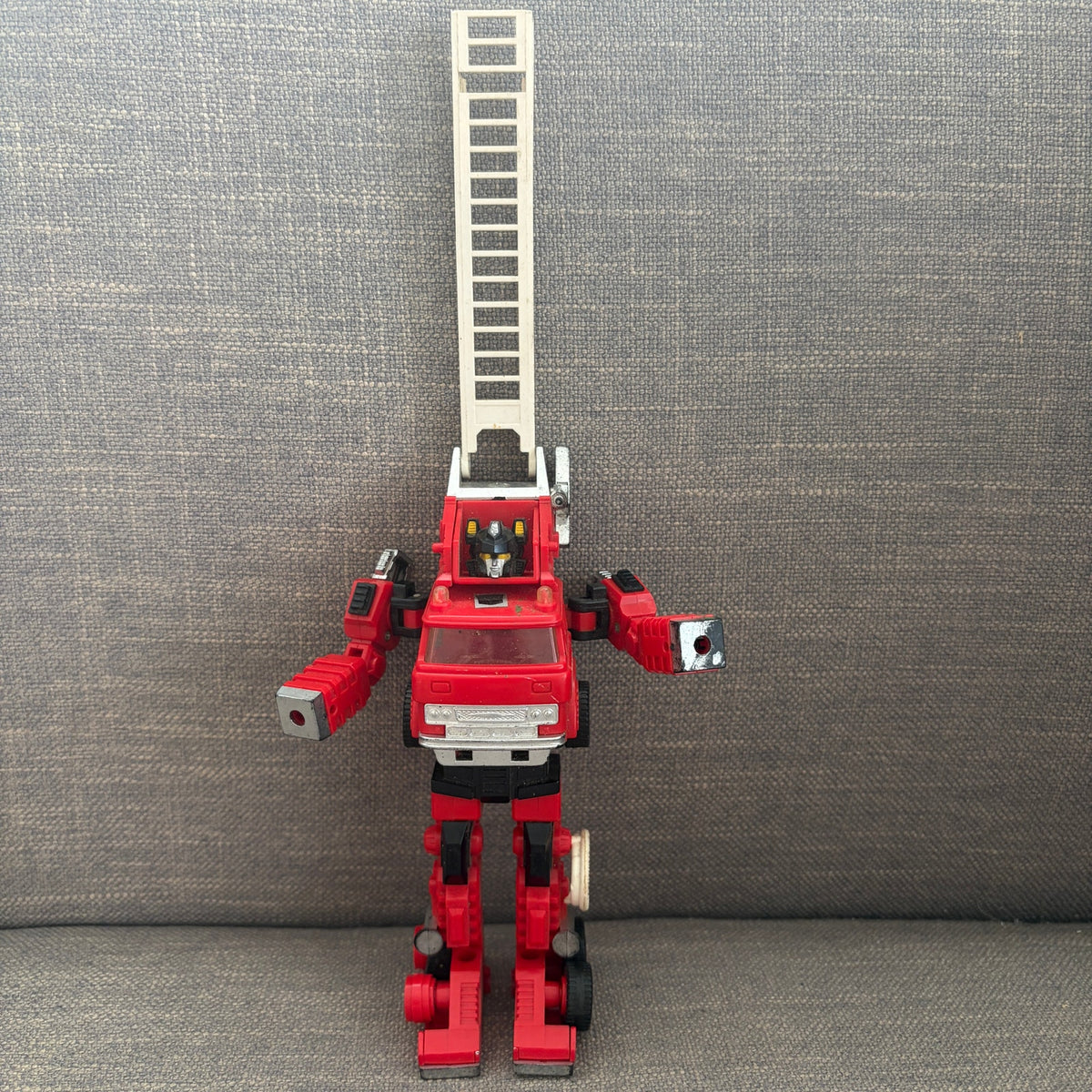 Vintage 1992 Transformers G2 Inferno Autobot Hasbro Fire Truck Action Figure