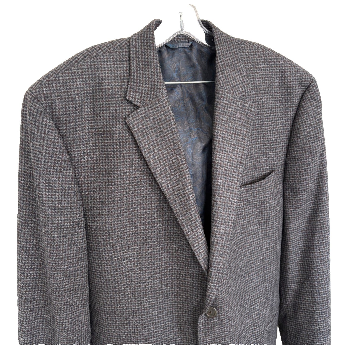 Ralph Lauren Gray Wool Cashmere Blazer Sport Coat Men's Size 46R