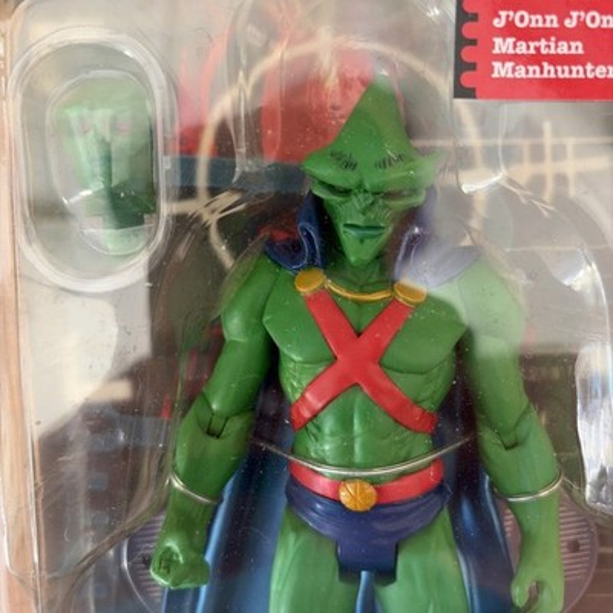 DC Direct UnMasked Secret Files J'Onn J'Onzz Martian Manhunter Figure Series 2