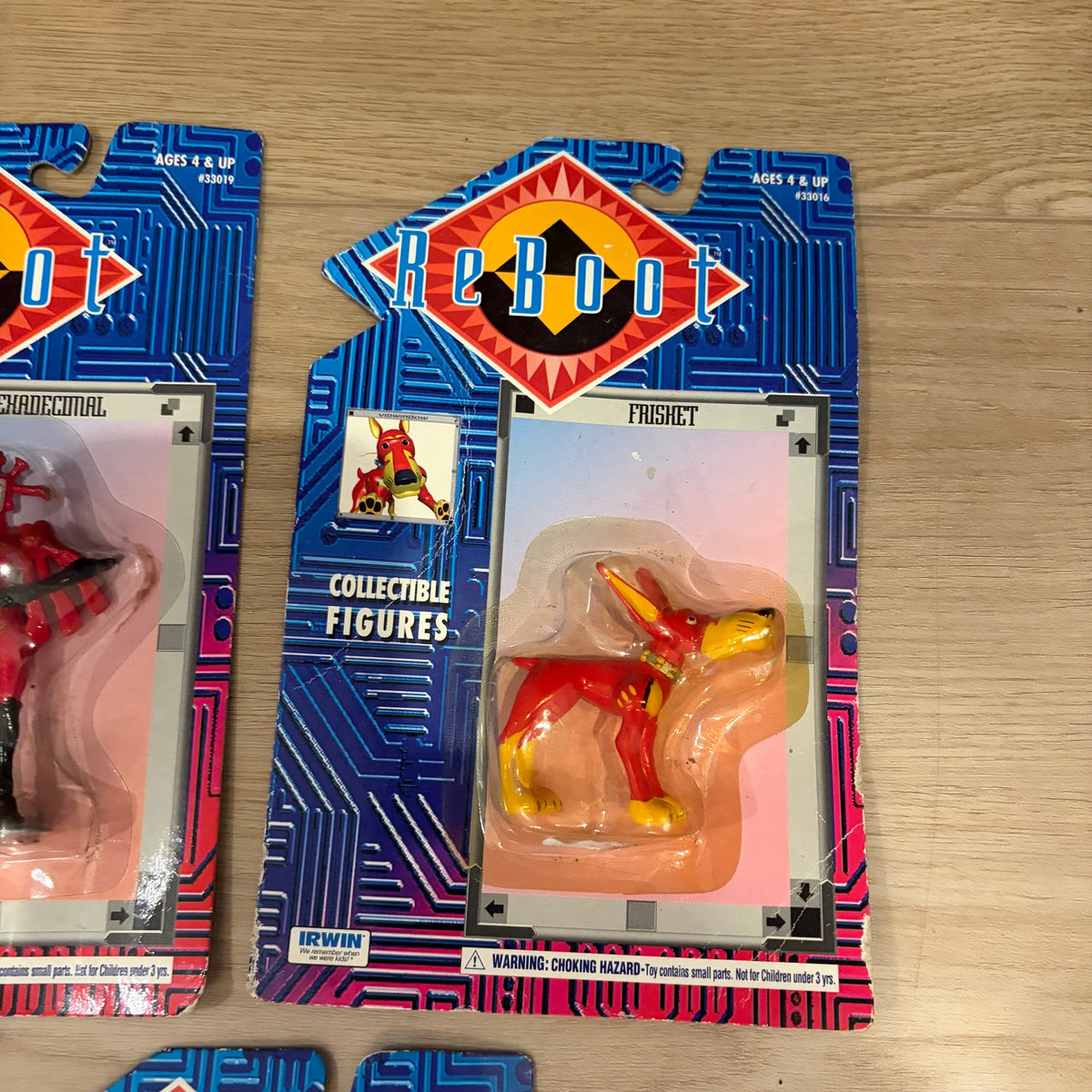 LOT 5 ReBoot Collectible Action Figures Irwin 1995
