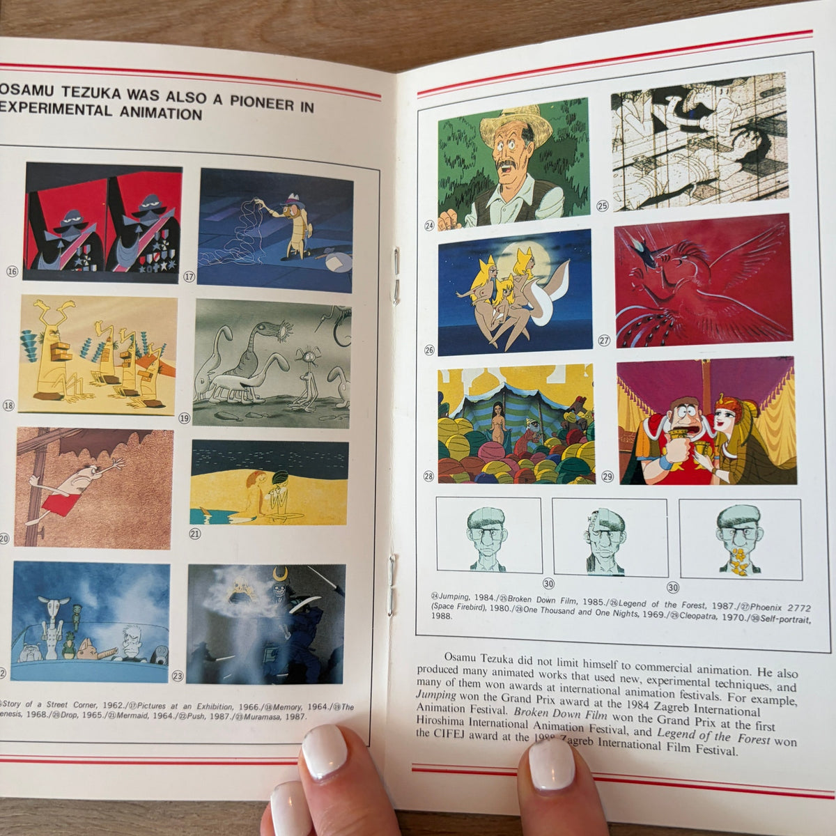 The Art of Osamu Tezuka 1994 Astro Boy Manga Mini Booklet