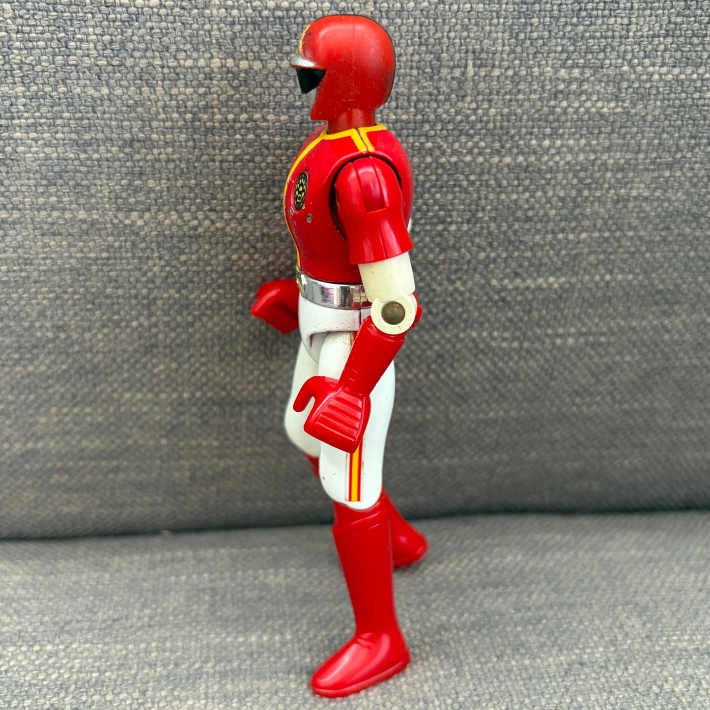 Popy Chogokin Dyna Red 1983 Japan Kagaku Sentai Dynaman Die-Cast 4.5" Tall