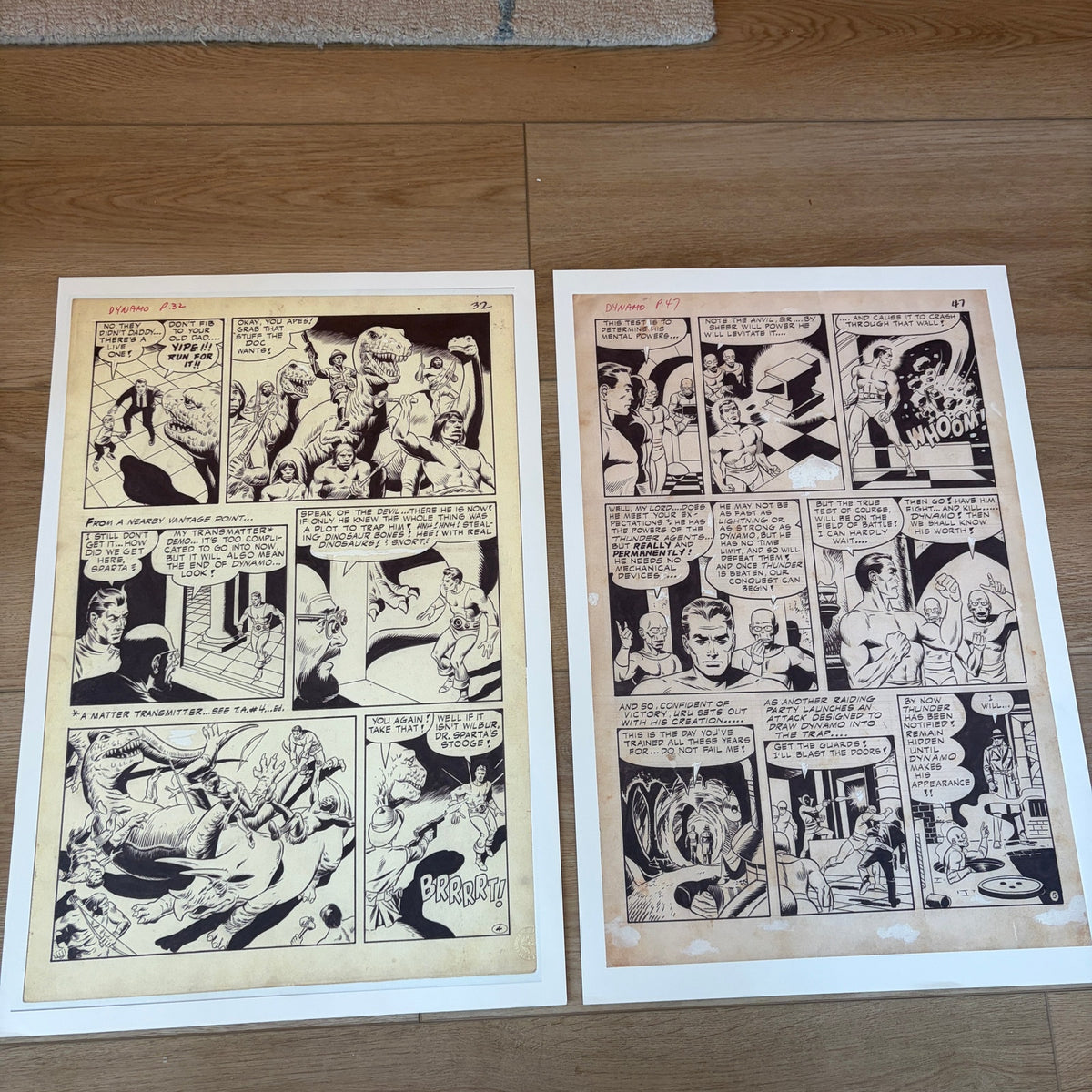 Wally Wood T.H.U.N.D.E.R Agents: Artist's Edition Porfolio 15" x 22"