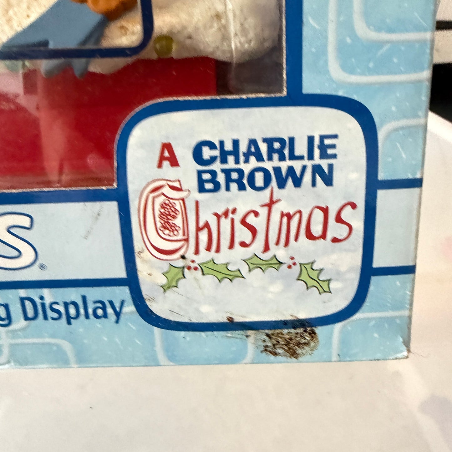 Peanuts Snoopy's Contest Winning Display Playset A Charlie Brown Christmas NEW