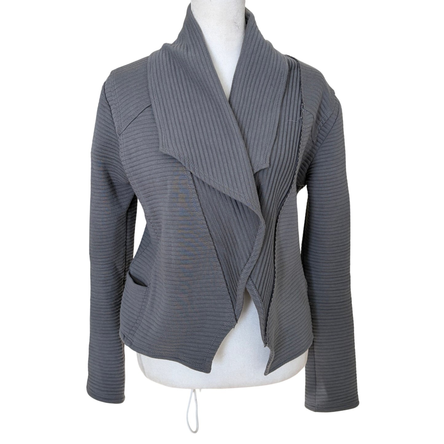 Dolan Left Coast Collection Anthropologie Gray Knit Blazer Womens Size XS