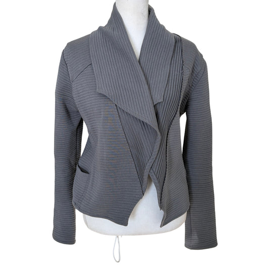 Dolan Left Coast Collection Anthropologie Gray Knit Blazer Womens Size XS
