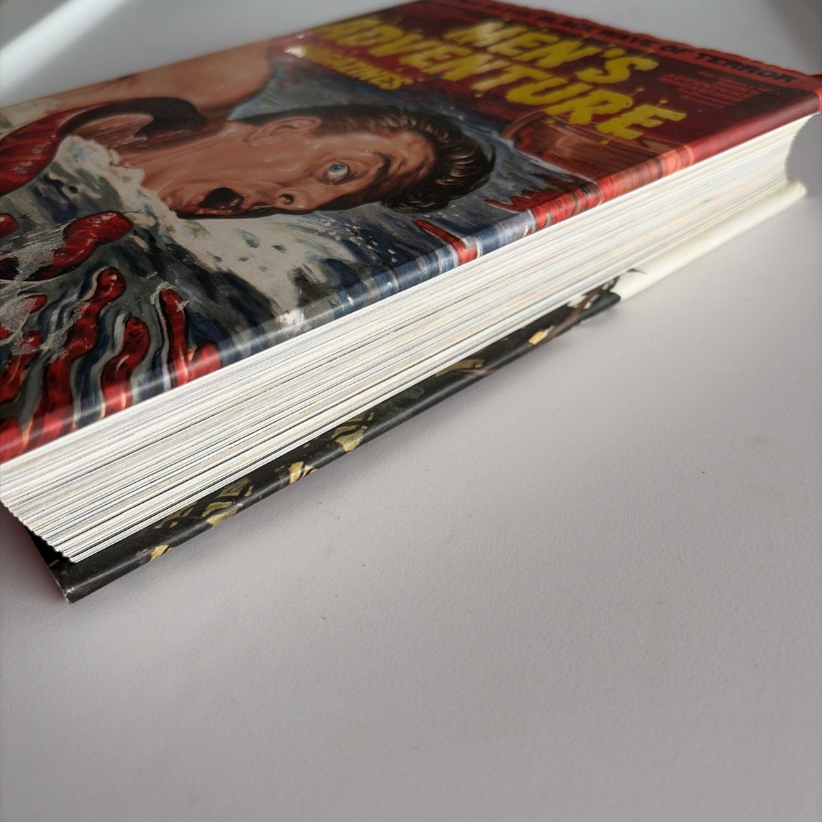 Men’s Adventure Magazines Vintage Pulp Cover Art Exploitation History Book