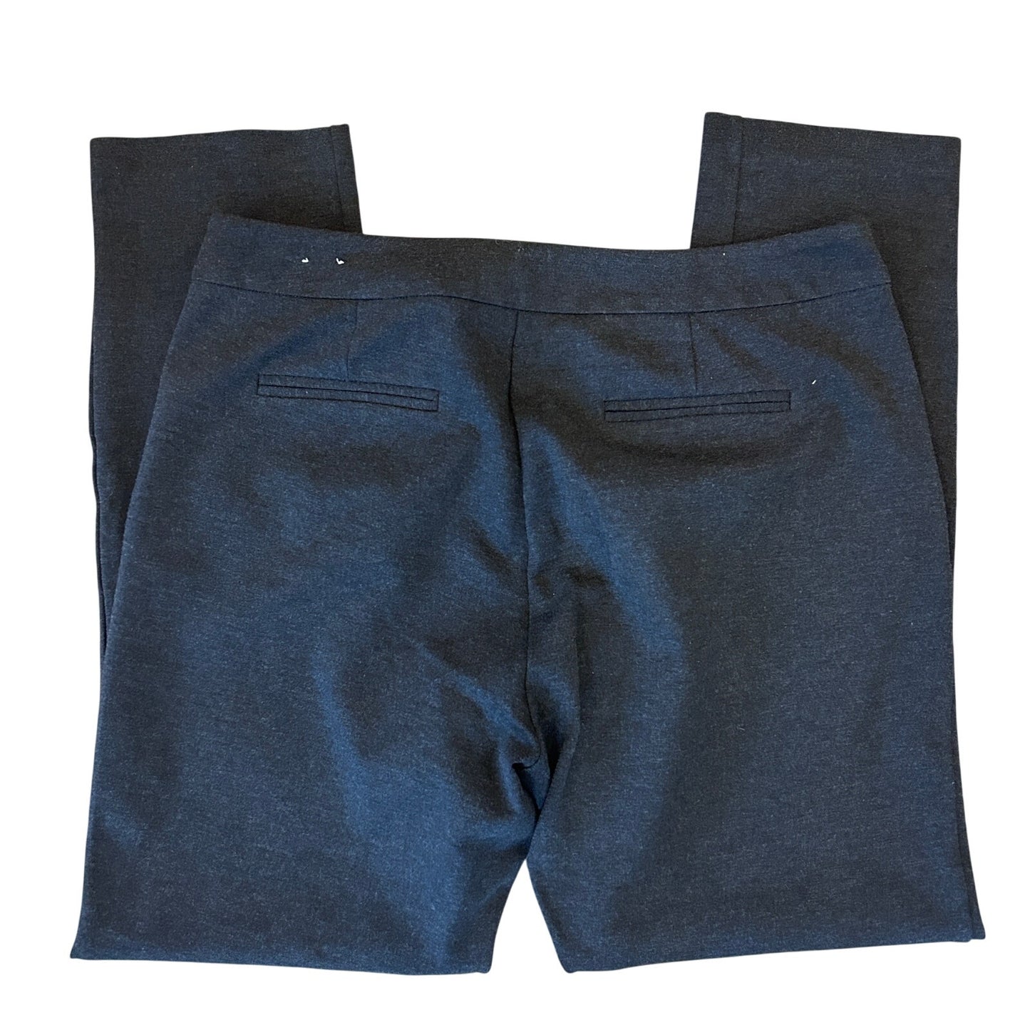 J. McLaughlin Dark Gray Flat Front Elastic Waist Pull-On Pants Womens Size 12