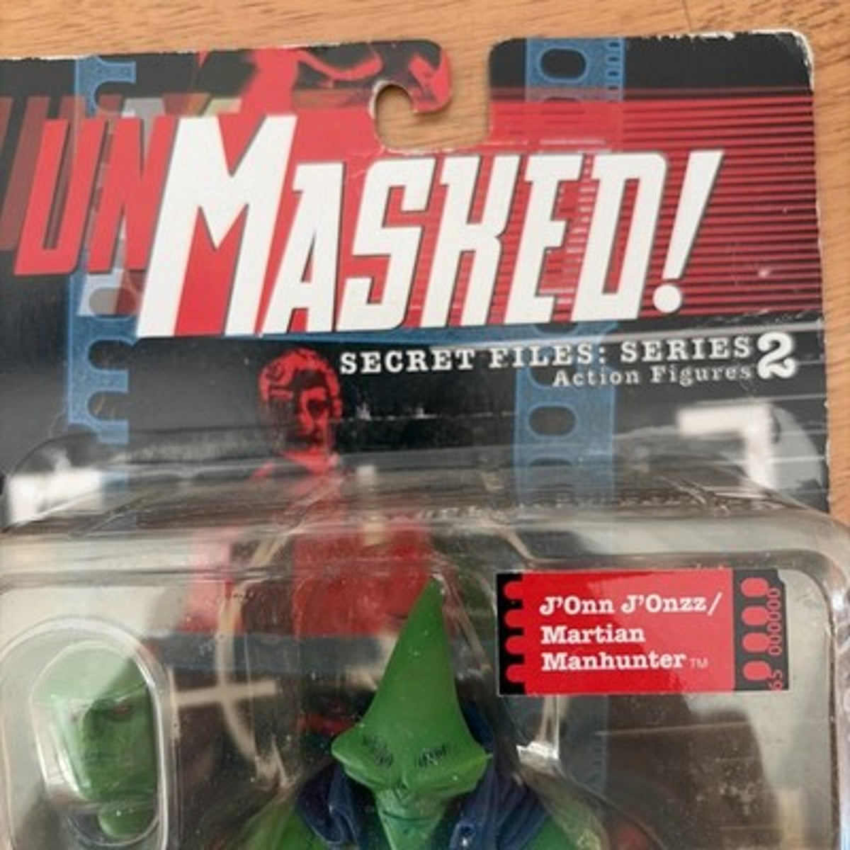 DC Direct UnMasked Secret Files J'Onn J'Onzz Martian Manhunter Figure Series 2