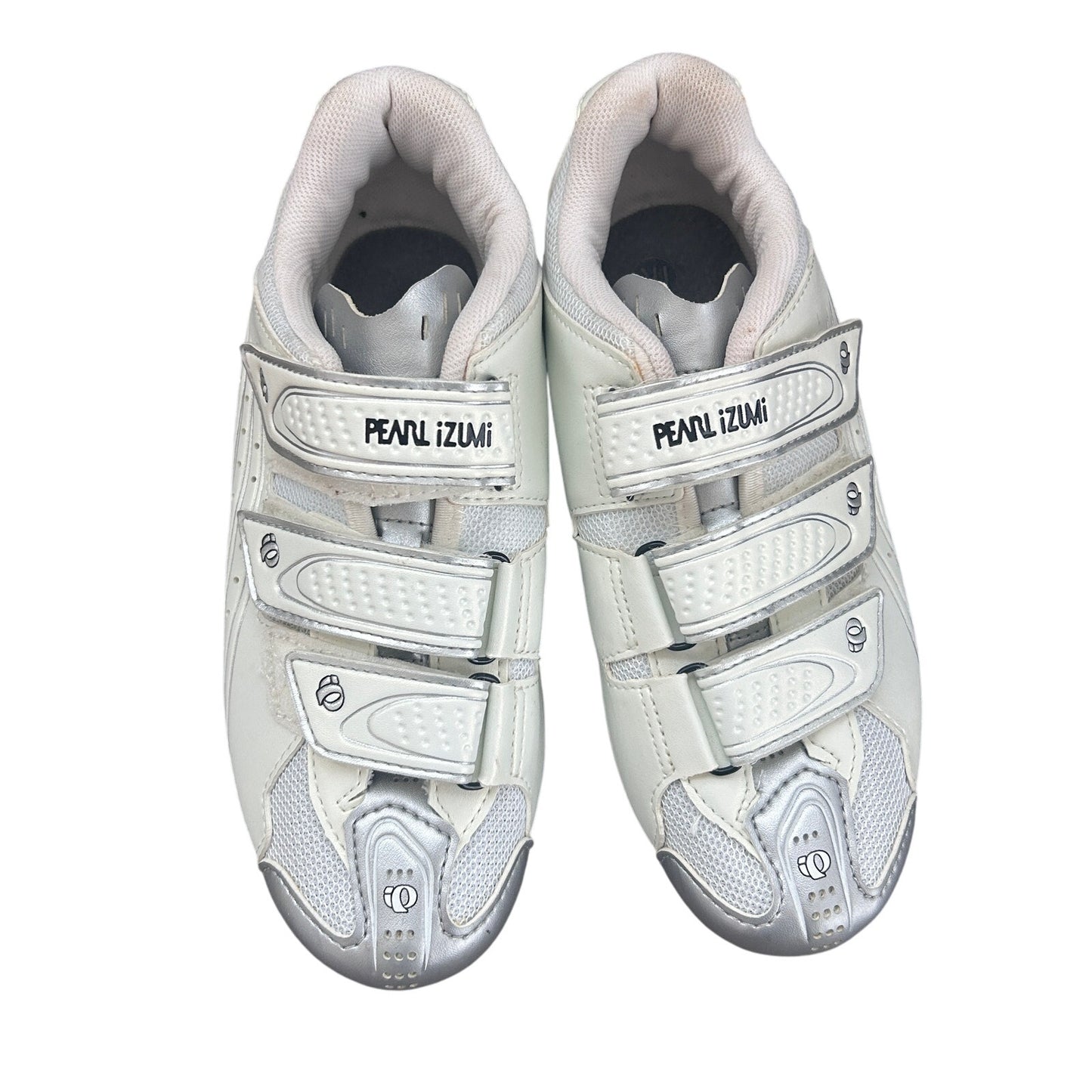 Pearl Izumi White Cycling Shoes Womens Size 7 EUR 38