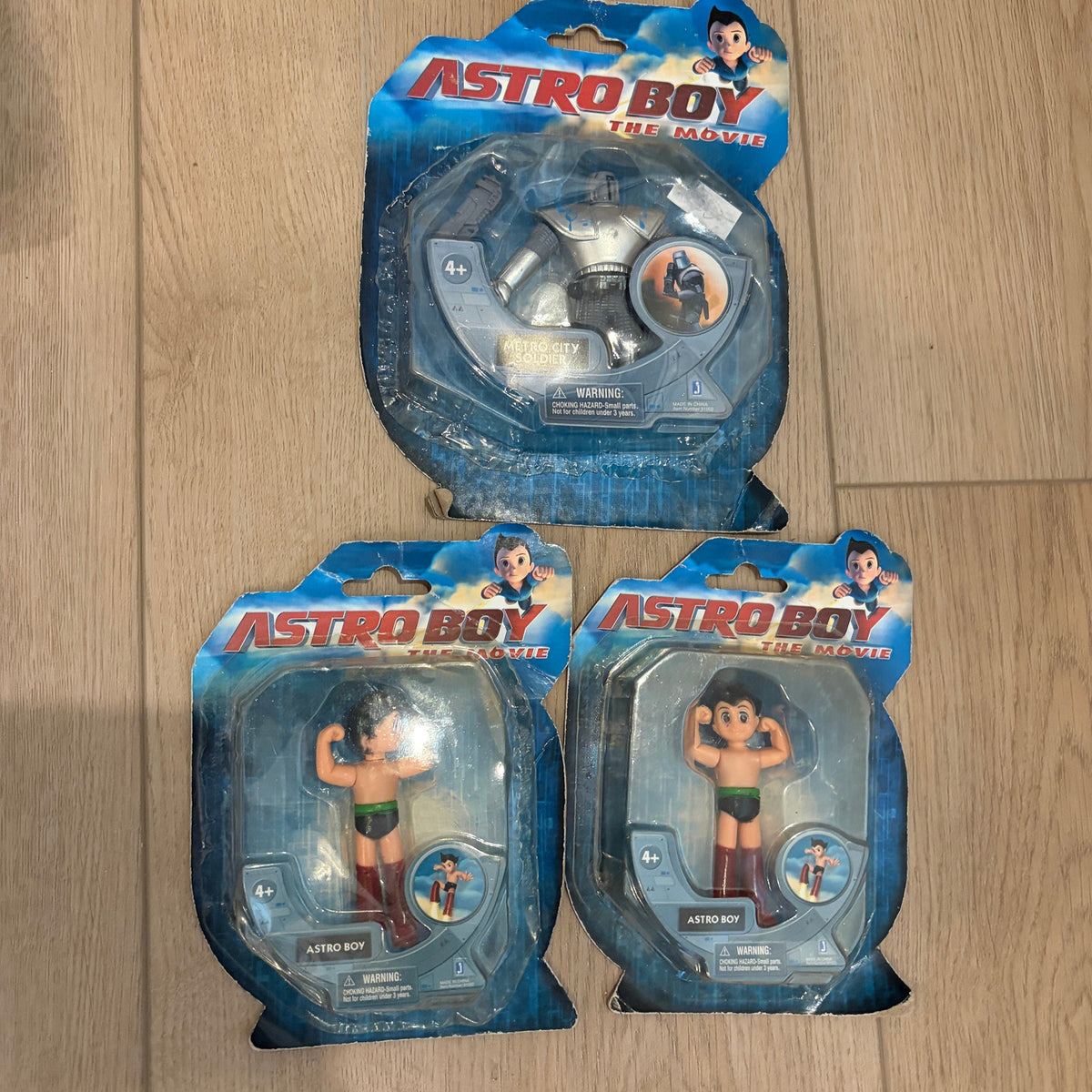 Astro Boy The Movie 2009 Action Figures Lot of 3