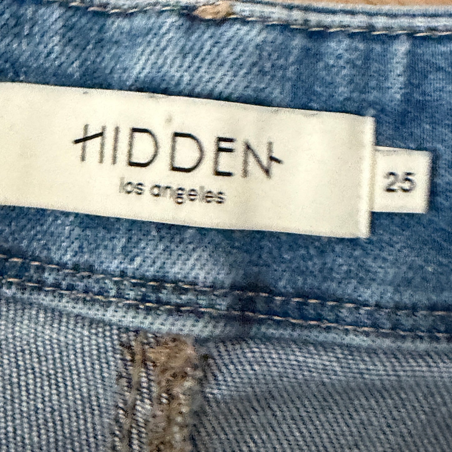 Hidden Los Angeles High Rise Wide Leg Jean Style HD9293D-M Womens Size 25