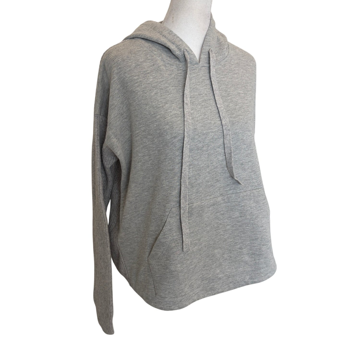 Splendid Gray Hooded Sweater Sweatshirt Wool Cashmere Blend Womens Size XS