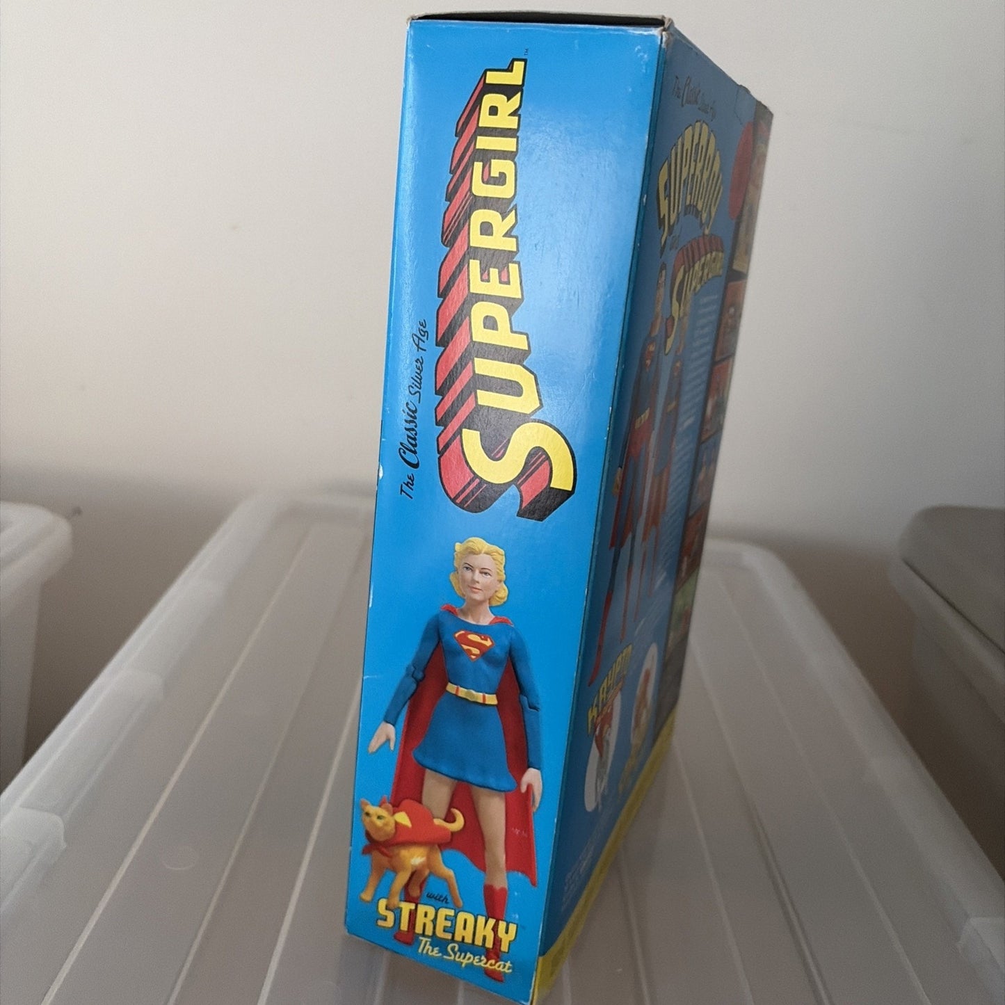 Superboy And Supergirl Krypto Streaky DC Direct Classic Silver Age Figure Set