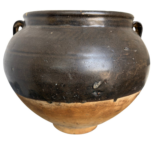 Antique Chinese Western Jin Dynasty Yue Ware Water Pot Large 10" x 13"